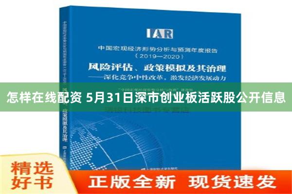 怎样在线配资 5月31日深市创业板活跃股公开信息