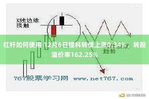 杠杆如何使用 12月6日锂科转债上涨0.34%，转股溢价率1